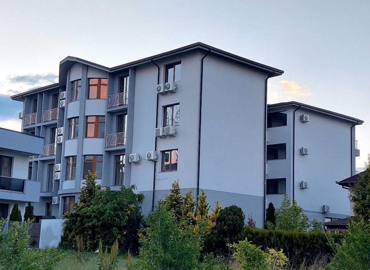 Clădirea Techirghiol Residence, văzută din stradă